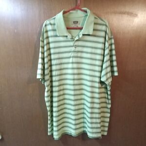 The Foundry Supply Co Lime Green Polo Shirt Relaxed Fit